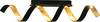 ECO-Light LED-HELIX-PL4 NER LED-HELIX-PL4 NER Plafonnier LED LED 20 W or, noir
