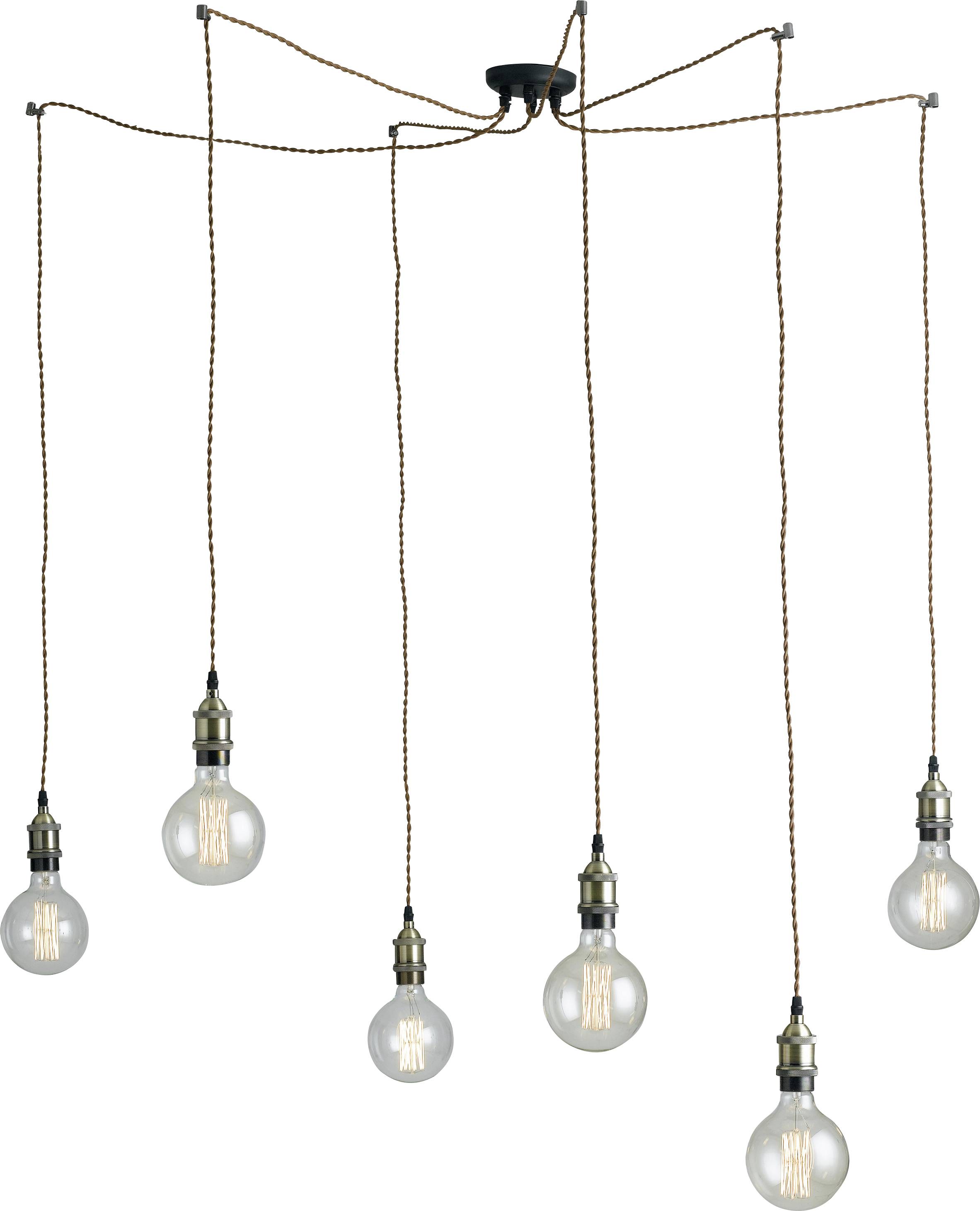 ECO-Light I-GROOVE-S6 I-GROOVE-S6 Plafonnier E27 laiton
