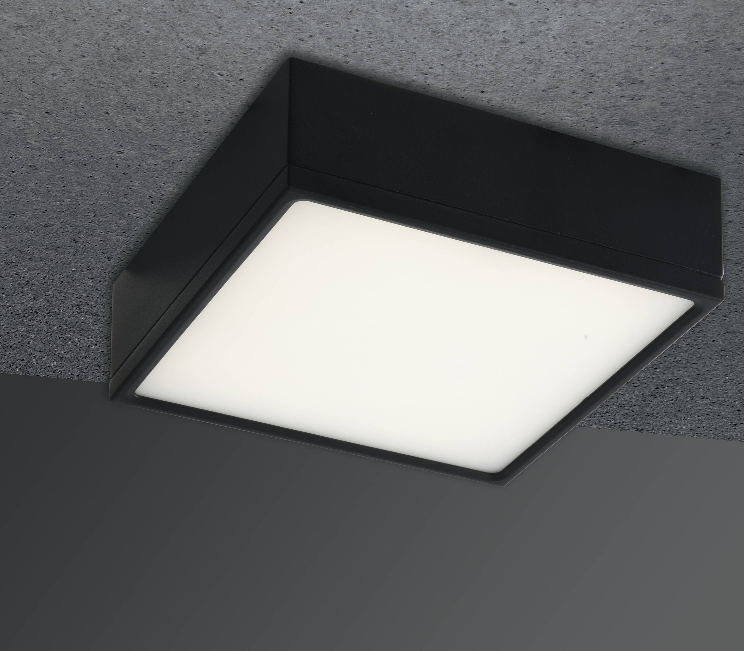 ECO-Light LED-KLIO-Q11 NER LED-KLIO-Q11 NER Plafonnier LED 16 W noir
