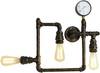 ECO-Light I-AMARCORD-PL3 I-AMARCORD-PL3 Applique E27 marron rouille
