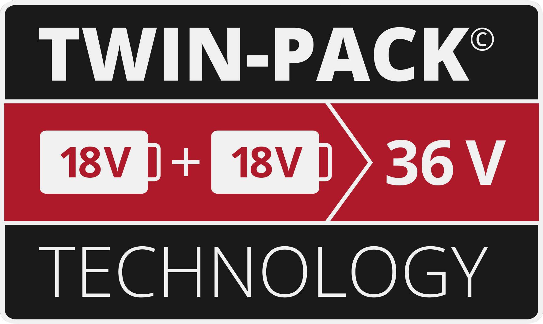 Image du symbole pour Einhell Power X-Change PXC-Twinpack 2,5 Ah 4511518 Batterie pour outil 2.5 Ah Li-Ion