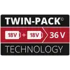 Image du symbole pour Einhell Power X-Change PXC-Twinpack 2,5 Ah 4511518 Batterie pour outil 2.5 Ah Li-Ion