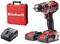 Kit de visseuse sans fil Einhell avec deux batteries, un chargeur et un coffret rouge marqué 'Einhell'. Idéal pour les projets de bricolage.