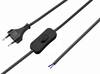 Basetech BT-2336886 alimentation Câble de raccordement noir 1.50 m avec interrupteur On/Off