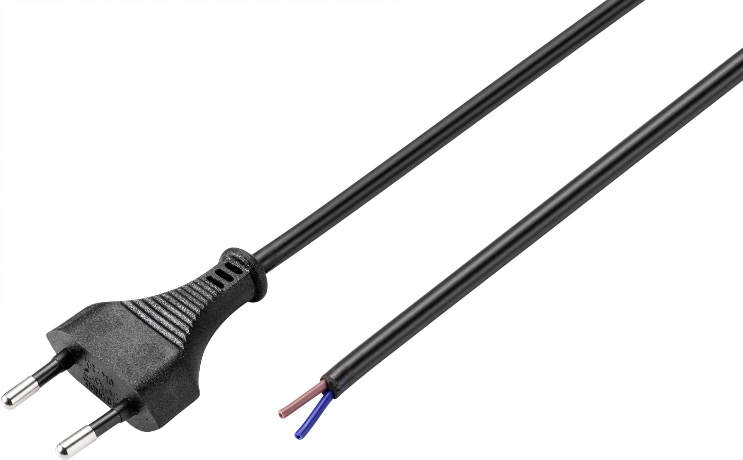 Sygonix SY-5044226 alimentation Câble de raccordement noir 1.50 m