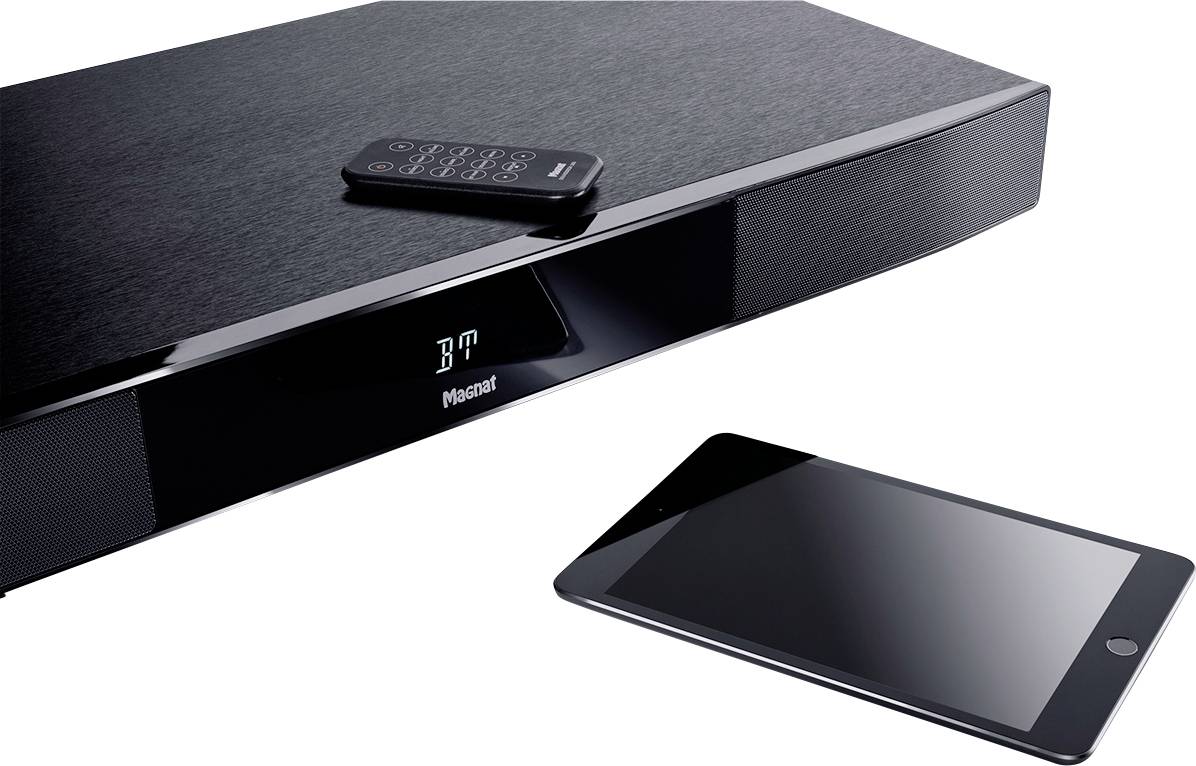 Magnat Sounddeck 160 Plateau sonore noir Technologie AptX, Bluetooth®, USB-7