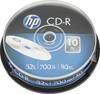HP CRE00019 CD-R vierge 700 Mo 10 pc(s) tour
