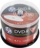 HP DME00025WIP DVD-R vierge 4.7 GB 50 pc(s) tour