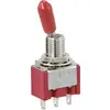 TRU COMPONENTS TC-9353980 Interrupteur à bascule 250 V/AC 3 A 1 x On/On à accrochage 1 pc(s)