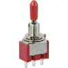 TRU COMPONENTS TC-9353988 Interrupteur à bascule 250 V/AC 3 A 1 x On/Off/(On) permanent/0/momentané 1 pc(s)