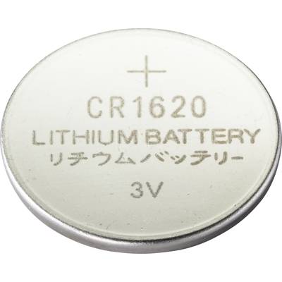 Conrad energy CR1620 Pile bouton CR 1620 lithium 70 mAh 3 V 1 pc(s) -  Conrad Electronic France