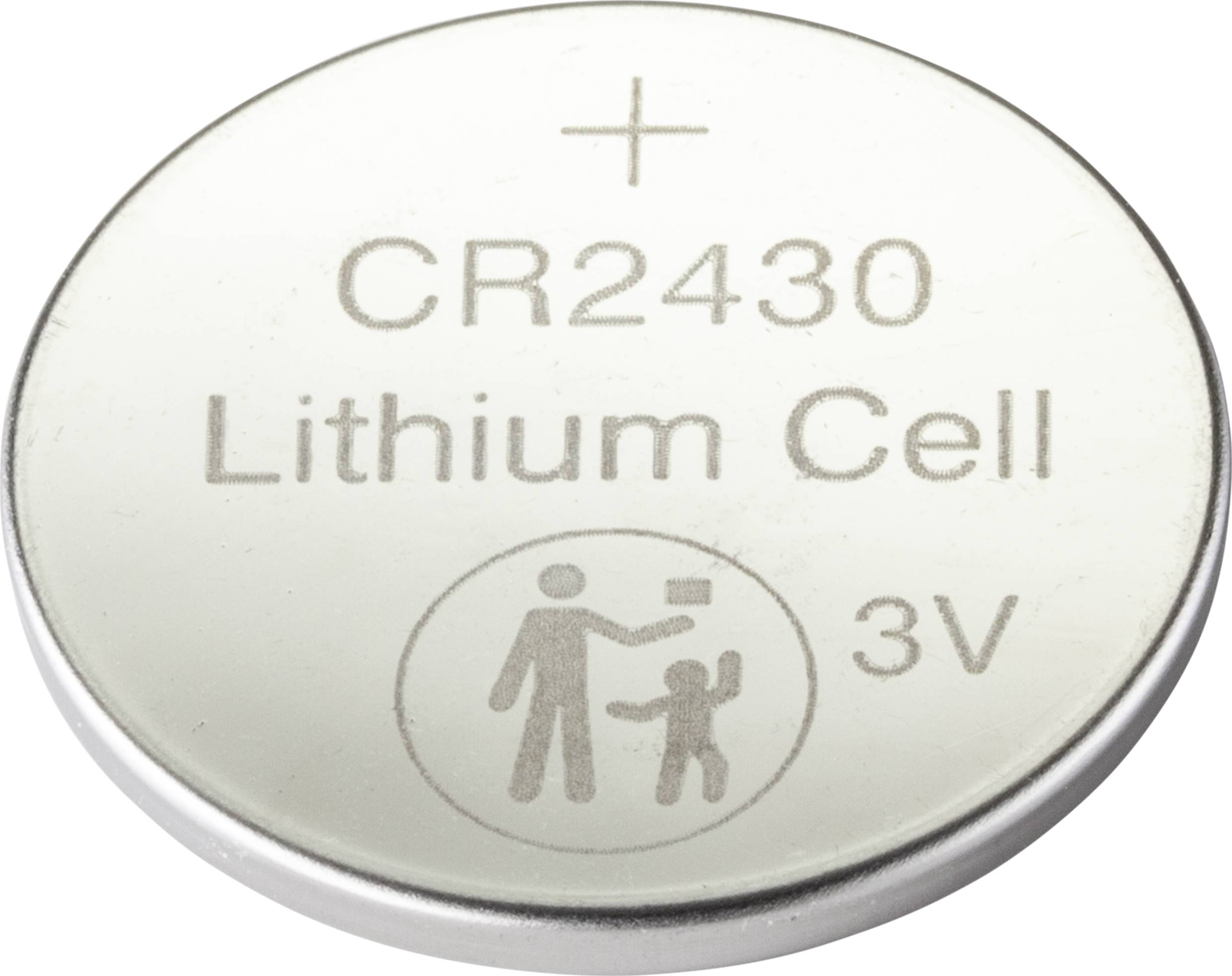 Conrad energy CR2430 Pile bouton CR 2430 lithium 290 mAh 3 V 1 pc(s)-1