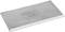 Un outil de carreleur en argent portant l'inscription 'BAHCO 474-125-0.60 Fabriqué au Portugal', utilisé pour lisser les surfaces.