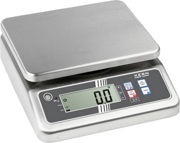 Kern FOB 1K-4LM Balance de table FOB 1K-4LM  Plage de pesée (max.) 1.5 kg Lisibilité 0.5 g sur bloc d'alimentation multicolore