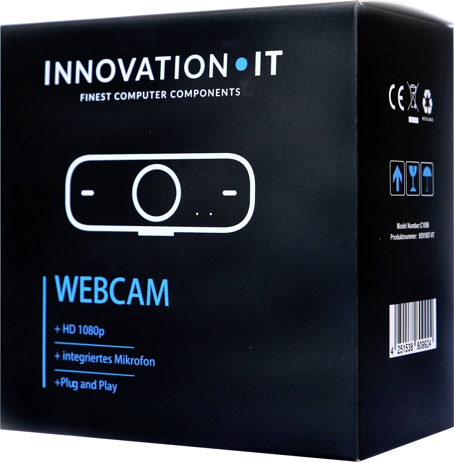 Innovation IT C1096 HD Webcam Full HD 1920 x 1080 Pixel-2