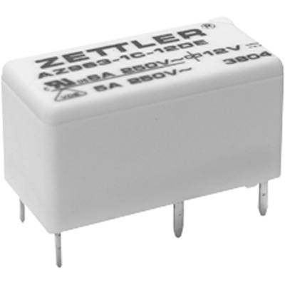 Zettler Electronics Zettler electronics Relais pour circuits imprimés 12 V/DC 6 1 inverseur (RT) 1 pc(s) 