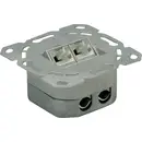 Value Prise réseau encastré CAT 6a 2 ports blanc