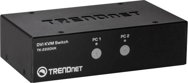 TrendNet TK-222DVK  Commutateur KVM DVI  2560 x 1600 Pixel