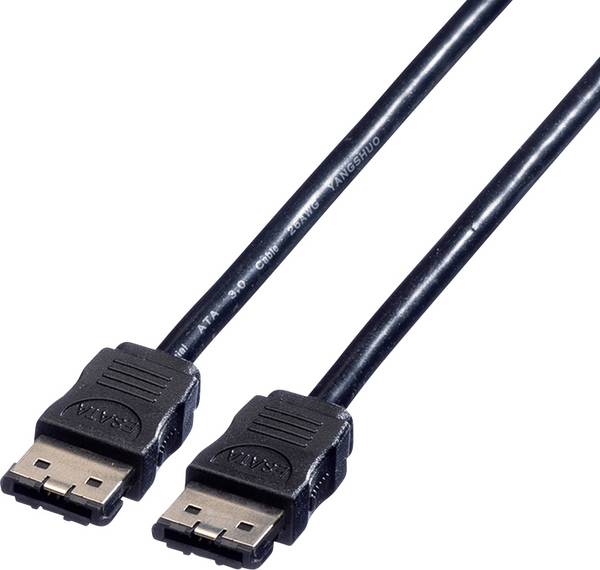 ROLINE Câble externe pour disques durs eSATA 6.0 Gbit/s, 0,5 m