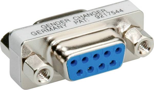 Roline série Adaptateur [1x SUB-D femelle 9 pôles - 1x SUB-D femelle 9 pôles] 0 mm