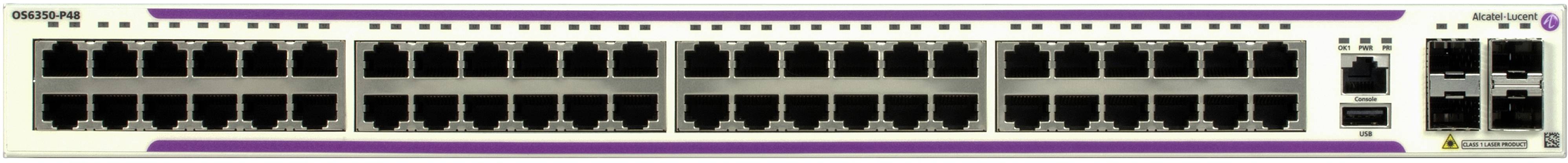 Alcatel-Lucent Enterprise OS6350-P48-EU OS6350-P48 Switch réseau 48 ports 100 GBit/s fonction PoE-2