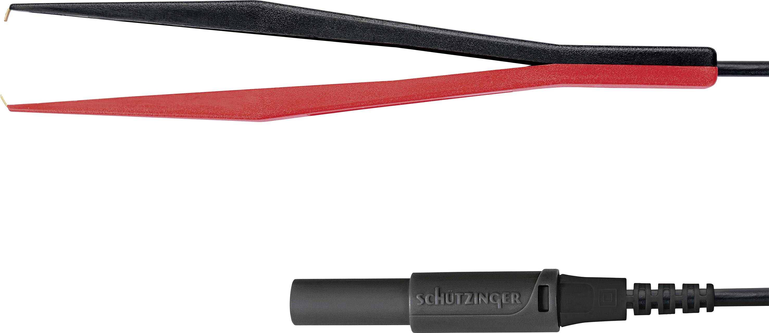Schützinger Kml 7848 Au / Pz / 150 / Sw Cavo Di Misura Spina 4 Mm Morsetto Kelvin Nero 1 Pz.