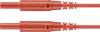 Schützinger Cordon de mesure mâle 2 mm mâle 2 mm 50.00 cm rouge 1 pc(s)