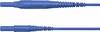 Schützinger MSFK B441 / 1 / 100 / BL Cordon de mesure mâle 4 mm mâle 4 mm bleu 1 pc(s)