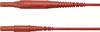 Schützinger MSFK B441 / 1 / 100 / RT Cordon de mesure mâle 4 mm mâle 4 mm rouge 1 pc(s)