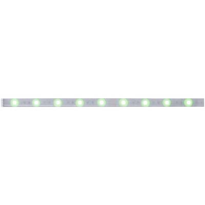 Un fond gris avec huit lignes vertes verticales lumineuses, réparties de manière uniforme.
