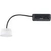 Paulmann 92478 Luminaire à LED encastrable jeu de 3 LED LED 19.5 W satin