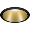 Paulmann 93395 Luminaire à LED encastrable LED GU10 noir (mat), or