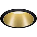 Paulmann 93395 Luminaire à LED encastrable LED GU10 noir (mat), or
