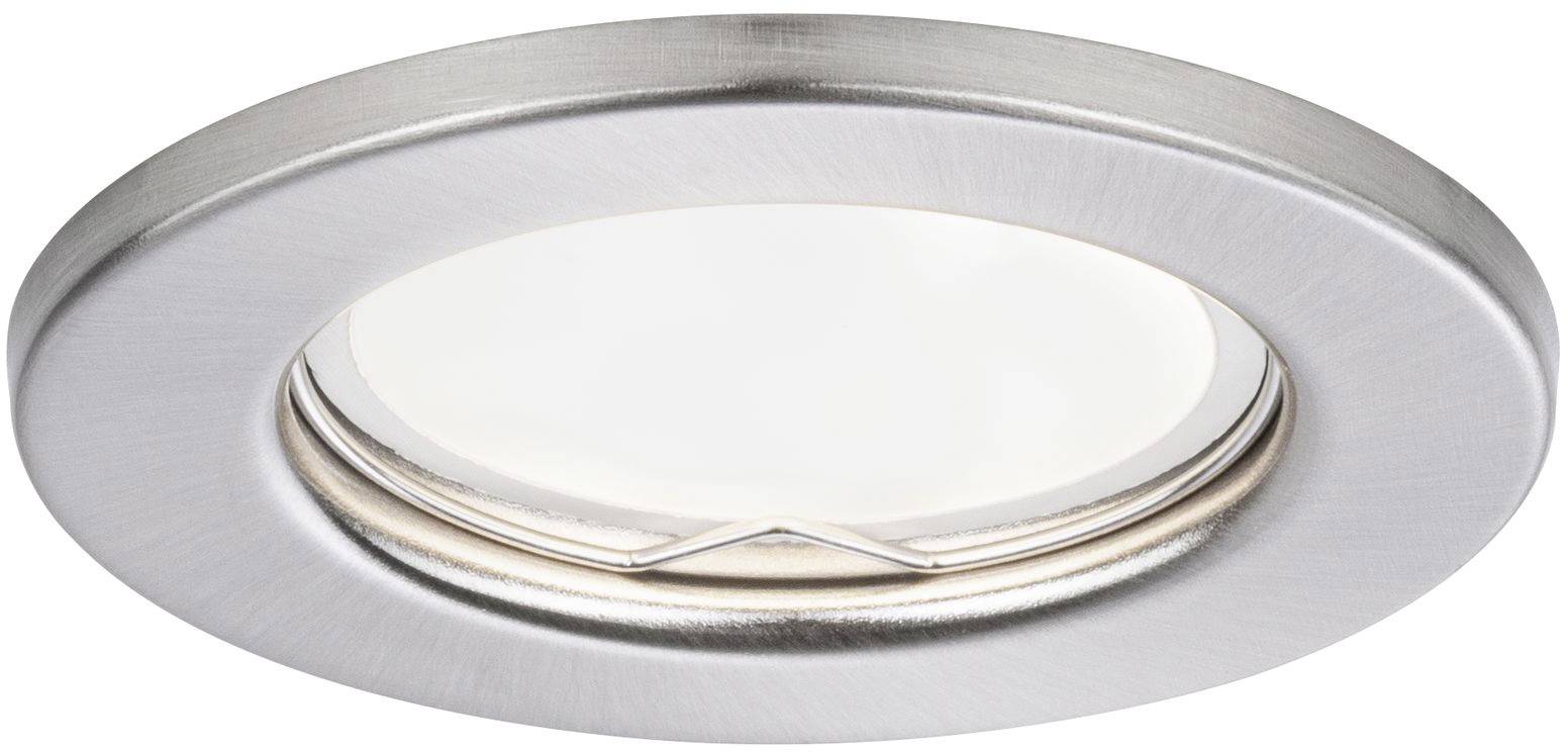 Paulmann 93393 Luminaire à LED encastrable jeu de 3 GU10 fer (brossé)-1