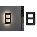 Paulmann 79849 4000870798492 Eclairage solaire pour numéro de maison CEE: A (A - G) 0.20 W blanc chaud noir