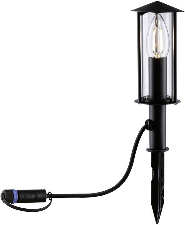 Paulmann Minipoller Classic 94323 Système d'éclairage Plug&Shine borne d'éclairage à LED LED 2 W blanc chaud anthracite