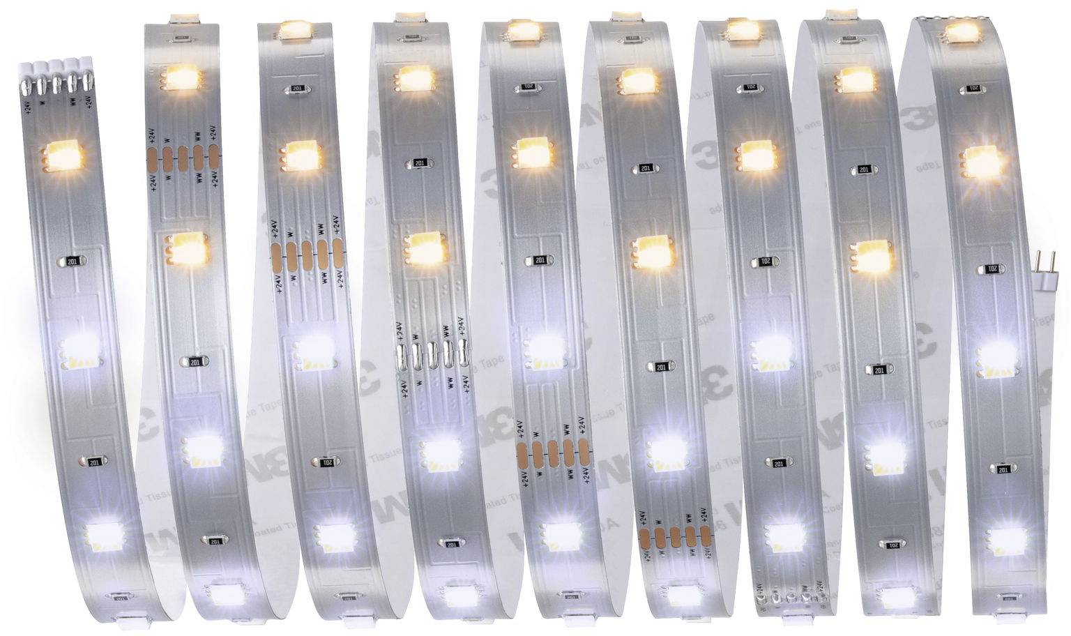 Paulmann 79862 Ruban LED avec connecteur mâle 2.5 m blanc chaud 2.5 m