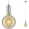 Paulmann Larus 79753 Luminaire à suspendre LED E27 20 W chrome