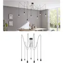 Paulmann Ketil 50390 Luminaire à suspendre LED E27 noir