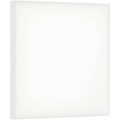 'Toile blanche carrée à structure minimale avec un fond uni.'