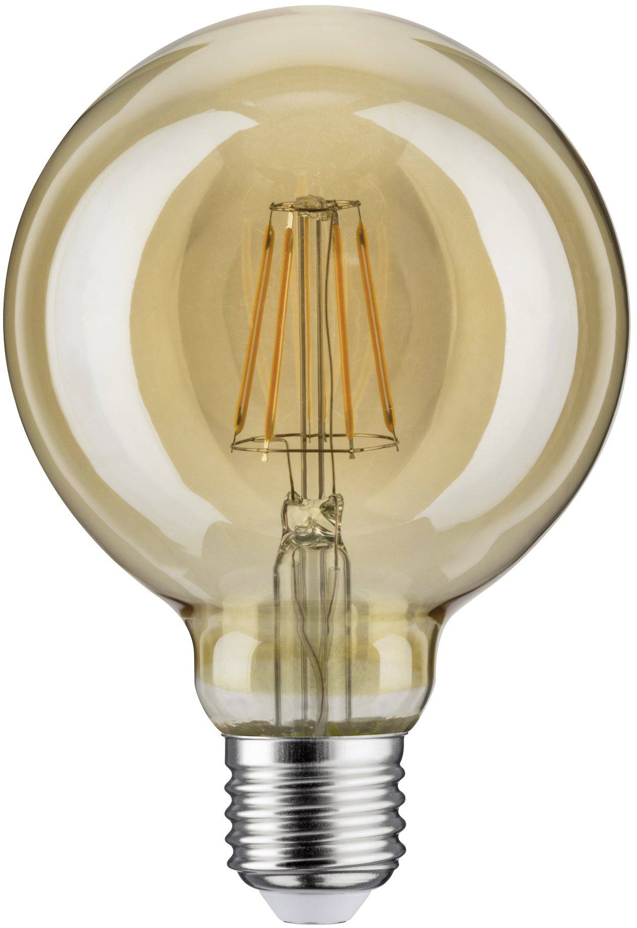 Une ampoule classique à filament visible qui n'est pas allumée.