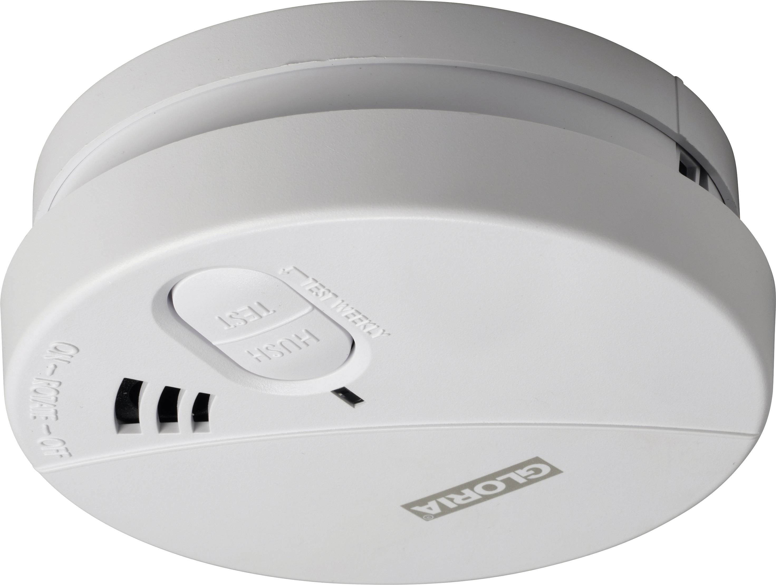 Gloria 25186500.0000 R5 Smoke Detector 5-Year Battery 106x35mm