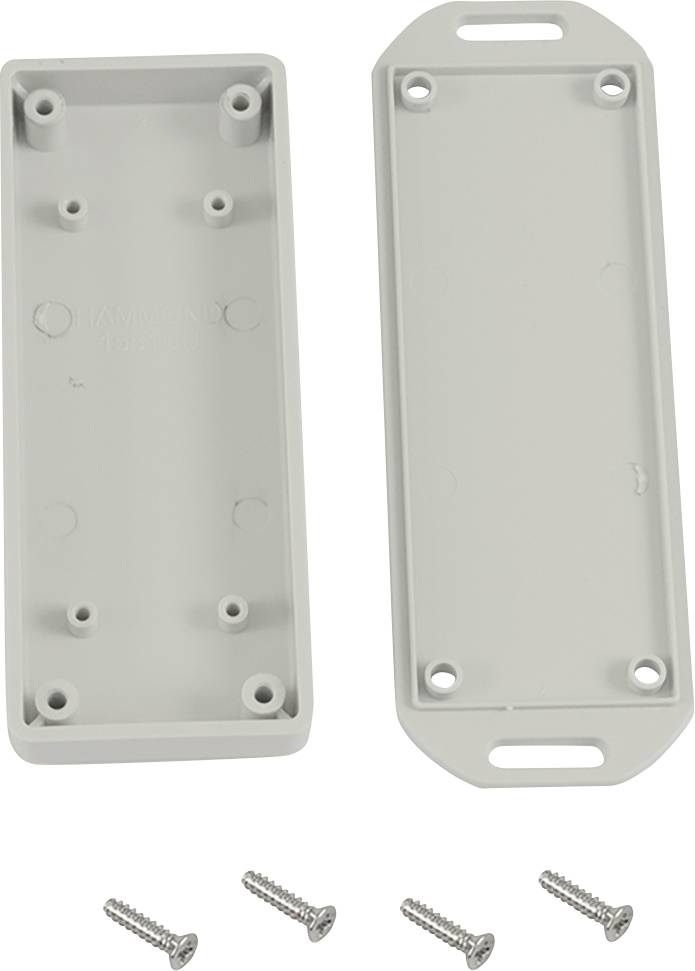Boîtier universel Hammond Electronics 1551UUFLGY ABS gris 100 x 40 x 15 1 pc(s)