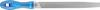 PFERD TOOLS 11216258 Lime d'atelier à pointe plate Hieb 3 avec poignée ergonomique pour un travail de précision et une finition parfaite Longueur 250 mm 1 pc(s)