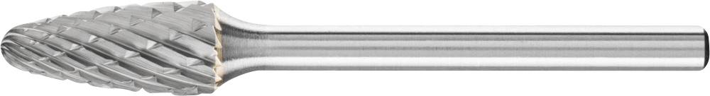 PFERD TOOLS 21230083 Fraise sur tige Carbure de tungstène arc en plein cintre Longueur 43 mm Dimension produit, Ø 6 mm L