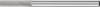 PFERD TOOLS 21201273 Fraise sur tige Carbure de tungstène cylindre Longueur 43 mm Dimension produit, Ø 3 mm Longueur de travail 13 mm Diamètre de tige 3 mm 1 pièce