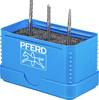 PFERD TOOLS 21901504 Set de fraises sur tige Carbure de tungstène Diamètre de tige 3 mm