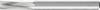 PFERD TOOLS 22404716 Fraise sur tige HSS cylindre avec denture frontale Longueur 60 mm Dimension produit, Ø 6 mm Longueur de travail 16 mm Diamètre de tige 6 mm 1 pièce