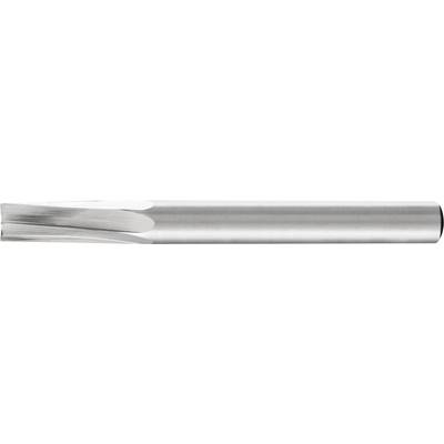 Un fraiseur cylindrique à plusieurs tranchants en métal brillant, adapté pour l'usinage de matériaux dans le domaine de la métallurgie.