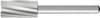 PFERD TOOLS 22405516 Fraise sur tige HSS cylindre avec denture frontale Longueur 65 mm Dimension produit, Ø 12 mm Longueur de travail 25 mm Diamètre de tige 6 mm 1 pièce